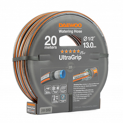 Шланг 1/2" (13мм) - 20м DAEWOO UltraGrip DWH 5113